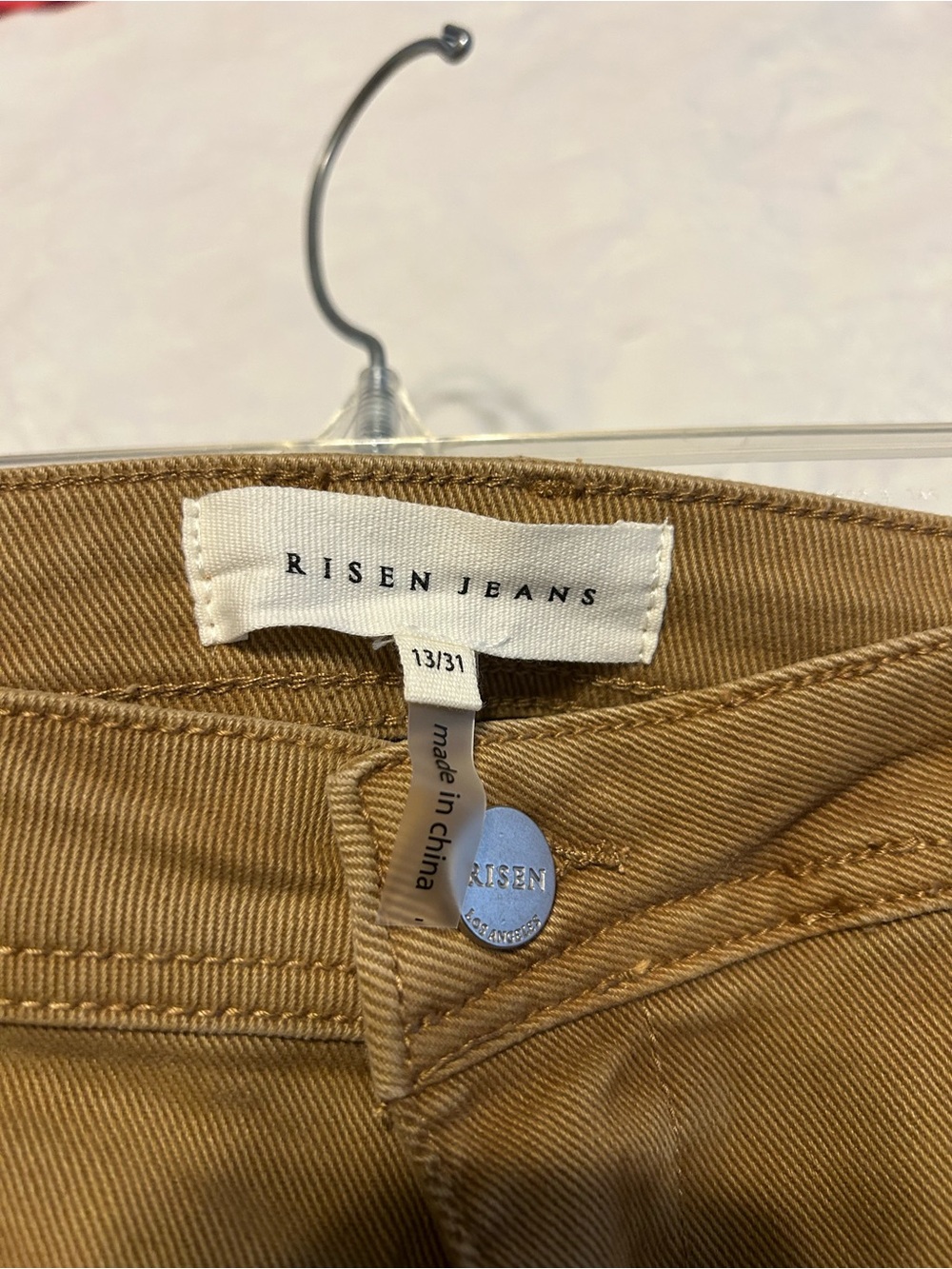 Women’s Risen brand Cargo Pants in Cocoa - Classic Workwear Style - Picture 6 of 9